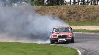 Mercedes W123 TURBO 525hp Diesel Drifting