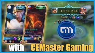 CLINT STILL IN META!!! with CEMaster Gaming |Erlindang |MOBILE LEGENDS