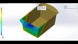 Mold Flow Analysis using SolidWorks