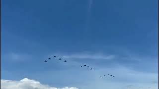 14 LCA Tejas in Formation: AF Sulur