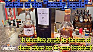 Macallan 18: Is it worth the price? How does it compare to the Glenlivet 18 and Glenfiddich 18?