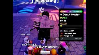 DONUT KING/ DONUT MASTER SHOWCASE!!!