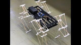 Making quadruped robot using theo jansen strandbeest mechanism