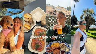 A WEEK EXPLORING L.A | workouts, lots of good food and a fright night !!