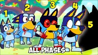 Bluey ALL PHASES - Friday Night Funkin' | Bluey (FNF Mods)