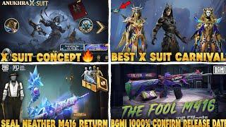 X SUIT CONCEPT REVEALED  NOW 100% GET YOUR PHARAOH X SUIT | M416 FOOL BGMI | BGMI NEW MUMMY SET