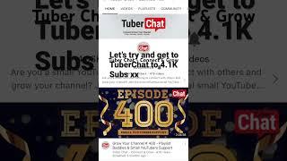 Shoutout to @Tuber Chat - Connect & Grow 4.1k Subs Goal #shorts #youtubeshorts #smallyoutuber