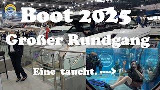 Boot 2025  - Großer Rundgang Tina taucht ️️️️ 