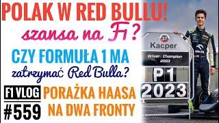 F1 Vlog 559: Polak w Red Bullu, czy to już F1? Odrzucony protest Haasa. Horner szydzi z Hamiltona