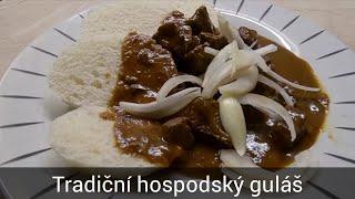 Tradiční hospodský guláš, budete se olizovat - recept