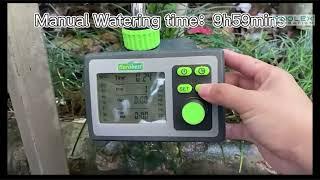 How to set up Pinolex Florabest Progammable Watering Timer