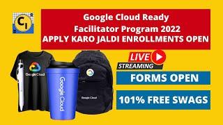 Live  Registration Opens | Google Cloud Ready Facilitator Program 2022 | Course Intern