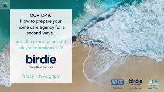 Birdie Home Care Software | Webinar | Are you prepared for a second wave of Covid-19