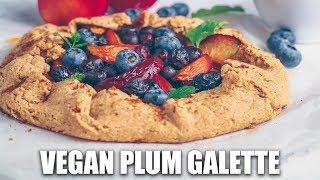 Plum Galette (Vegan & Gluten Free)