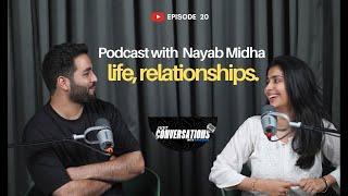 Just conversations by Faheem B ft Nayab Midha: life and relationships.