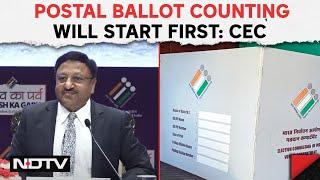 Election Commission Press Conference | Postal Ballot Counting Will Start First: CEC