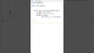 #62, Java interview Question | find the output | mind blowing java question in hindi #Shorts
