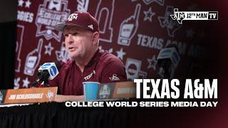 College World Series Media Day: Jim Schlossnagle, Gavin Grahovac, Jace Laviolette