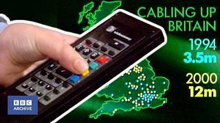 1994: FIBRE OPTICS - Delivering Your INTERACTIVE FUTURE? | Newsnight | Retro Tech | BBC Archive