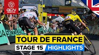 Summit Finish Draws The Second Week To A Close! | Tour De France 2023 Highlights - Stage 15