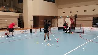 Floorball Goalie Camp Shooter Drills 11