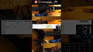 Desde mi Interior - Hillsong TUTORIAL GUITARRA INTRO #guitartutorial #tutorialescristianos #guitar