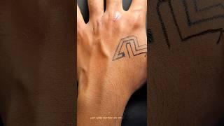 XR Logo Template Design || Tattoo like Square Type Logo || #tattoo #tattooartist #art #shorts