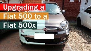 Upgrading a Fiat 500 to a Fiat 500x so we can fit a buggy in the boot