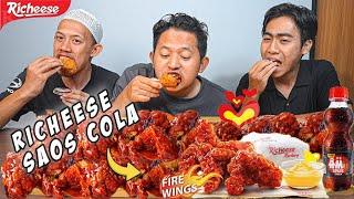 VIRAL !!! ADA YANG BARU DI RICHEESE | MUKBANG RICHEESE SAOS COLA