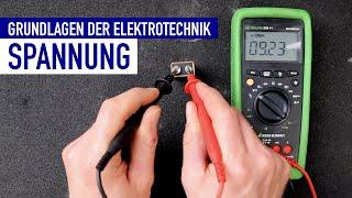 Was versteht man eigentlich unter elektrischer Spannung? Grundlagen der Elektrotechnik