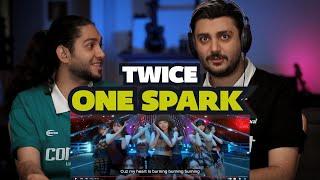 Iranian musicians reacting to - TWICE "ONE SPARK" M/V - ری اکت موسیقیایی