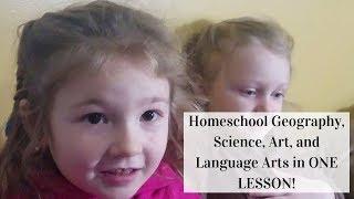 Homeschool Geography, Science, Art, and Language Arts in ONE LESSON with Beautiful Feet Books