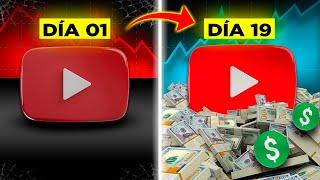 Cómo moneticé un canal de YouTube en 19 días  (Cópiame)