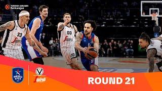 Efes-Virtus | Round 21 Highlights | 2023-24 Turkish Airlines EuroLeague