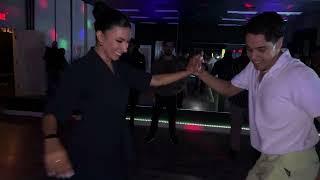 Jhaime & Valentina (Bachata Social) at the Alliance Studio Grand Opening on August 9th 2024