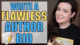 How to Write an Author Bio