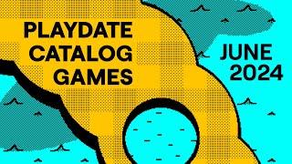 Playdate Catalog—Games for June 2024—Shoot 'Em Up, Test Your Reflexes, Quiz Yourself, Go Golfing!