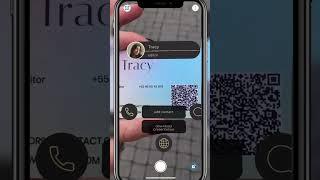 Creating a business card from webAR studio
