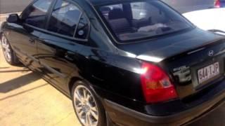 2001 Hyundai Elantra XD GL Black 4 Speed Automatic Sedan