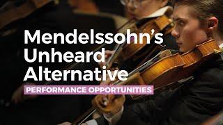 Mendelssohn’s unheard alternative | Henning’s RNCM live audience poll