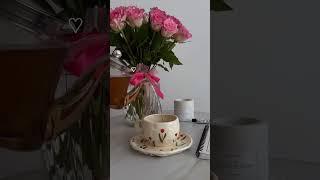 Moonlight whispers to quiet hearts.#calm #coffee #relax #minimal #life #shorts #flowers