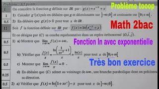 fonction logarithme et exponentiellle....math de 2bac
