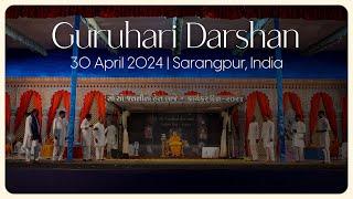Guruhari Darshan, 30 Apr 2024, Sarangpur, India