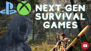 SURVIVAL GAMES COMING TO NEXT GEN - PS5 - XBOX SERIES X - NEXT GEN SURVIVAL 2020 - 2021