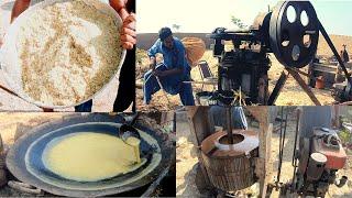 Traditional Brown Sugar Making Process in Pakistan - By Village Info Time