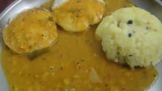 Araithu Vitta Tiffen Sambar In Tamil | Special Tiffen Sambar In Tamil | Gowri Samayalarai