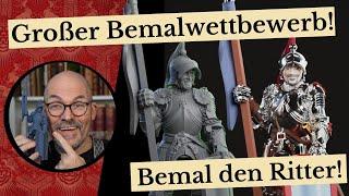 Großer Bemalwettbewerb! Bemal den Ritter!