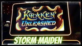 STORM MAIDEN KRAKEN UNLEASHED slot machine️BONUS