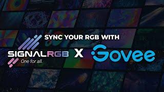 How to sync Govee with SignalRGB