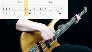 Lady Gaga, Bruno Mars - Die With A Smile (Bass Cover) (Play Along Tabs In Video)